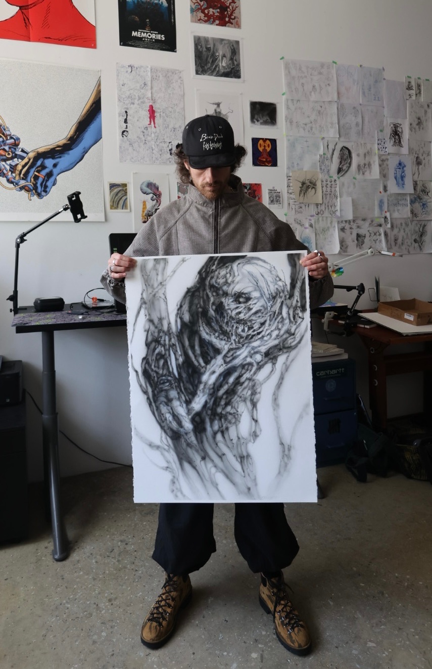 Demon Study, Finished Piece, Mark Worst